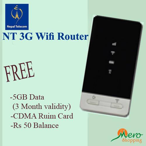 Buy online Nepal 3G Wifi Router at best price in Nepal from