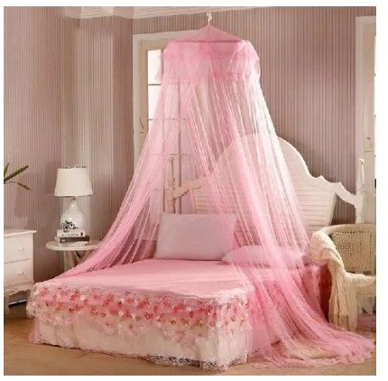 Single Bed Hanging Round Mosquito Net - 180*200 
