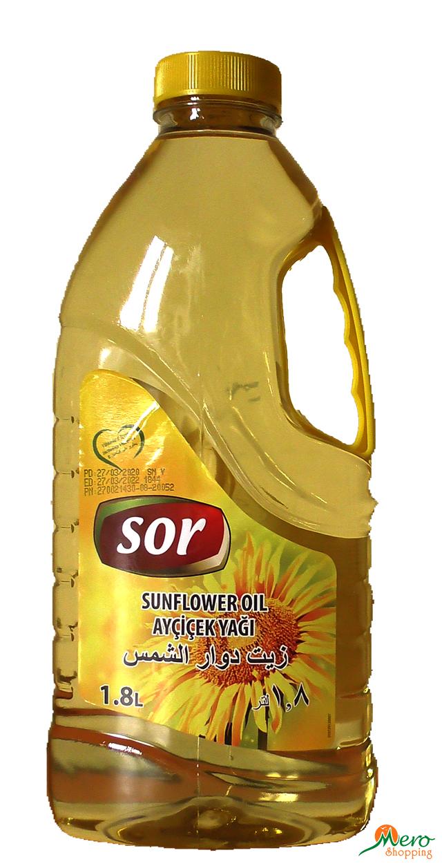 SOR Sunflower Oil 1.8 Ltr 