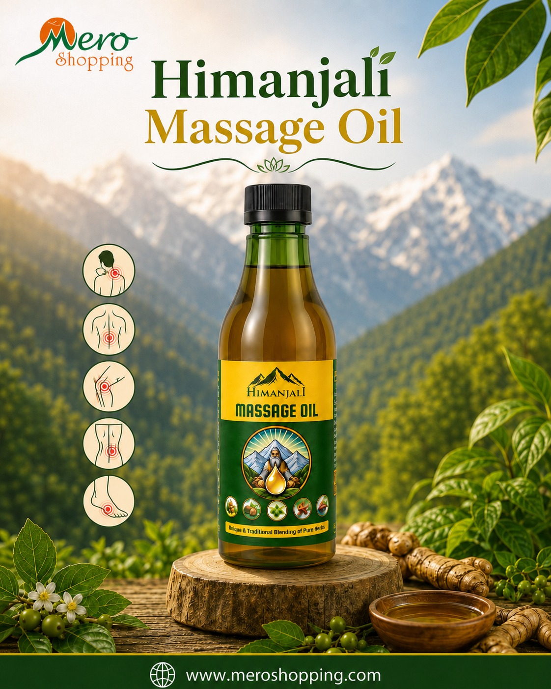 Himanjali Massage Oil 200ml 