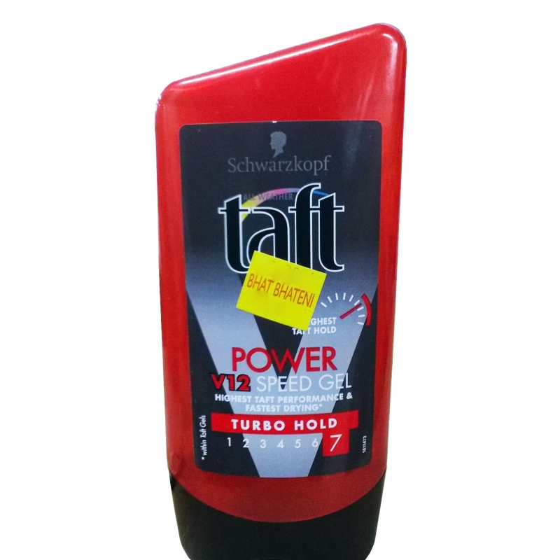 Buy Online Taft Power V12 Speed Gel 150ml in Nepal , Taft Power V12 Speed  Gel 150ml Price in Nepal