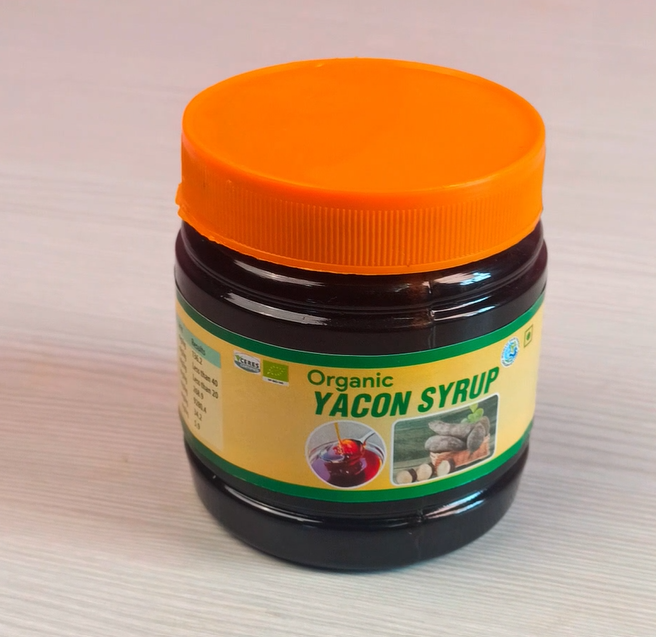 100% Pure Yacon Syrup – Natural Prebiotic Sweetener (1KG Family Pack) 