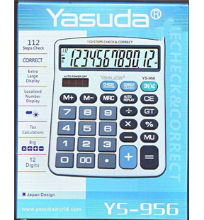 Yasuda Calculator YS 956